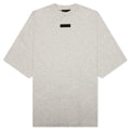 Crewneck T-Shirt - Light Heather Grey