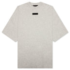 Crewneck T-Shirt - Light Heather Grey