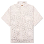 Crochet Button Up - Bone