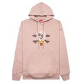 Croissant Hoodie - Rose Smoke