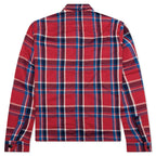 Cropped Outershirt - Red Plaid