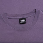 Cross Dot Pigment Dyed Tee - Grape