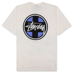 Cross Dot Pigment Dyed Tee - Natural
