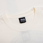 Cross Dot Pigment Dyed Tee - Natural