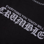 Crumble Heavyweight Raglan - Black