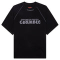 Crumble Heavyweight Raglan - Black