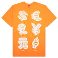 Currency S/S Tee - Bright Marigold