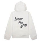 Cursive Honor Hoodie - Bone