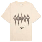 Holiday Diamonds S/S Tee - Bone