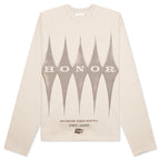 Holiday HTG Raw Edge Pullover - Bone