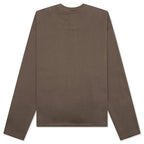 Holiday Honor the Gift Raw Edge Pullover - Grey