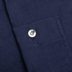 Life Double Front Trousers - Midnight Navy/White