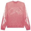 Feature x D-R-G-N Huo Crewneck - Faded Red