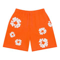 Denim Tears Cotton Wreath Sweatshorts 'Orange' FW25BRS2952305