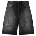 Denim Shorts - Black