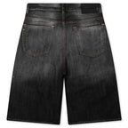 Denim Shorts - Black