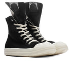 Denim Sneaks - Black/Milk