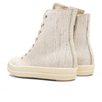 Denim Sneaks - Milk White