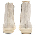 Denim Sneaks - Milk White
