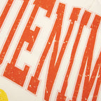 'Denim' S/S T-Shirt - Antique White