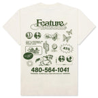 Desert Ad Tee - Cannoli Cream