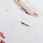 Devil Band T-Shirt - Vintage White