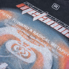 Divinity Paper Garden L/S Tee - Faded Black