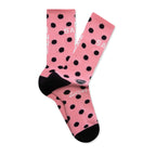Dot Socks - Pink/Black