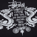 Double Dragon Pigment Dyed Tee - Black