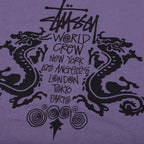 Double Dragon Pigment Dyed Tee - Grape