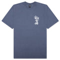 Double Dragon Pigment Dyed Tee - Navy