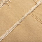 Ryan Double Knee Shorts - Washed Brown