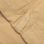 Ryan Double Knee Shorts - Washed Brown