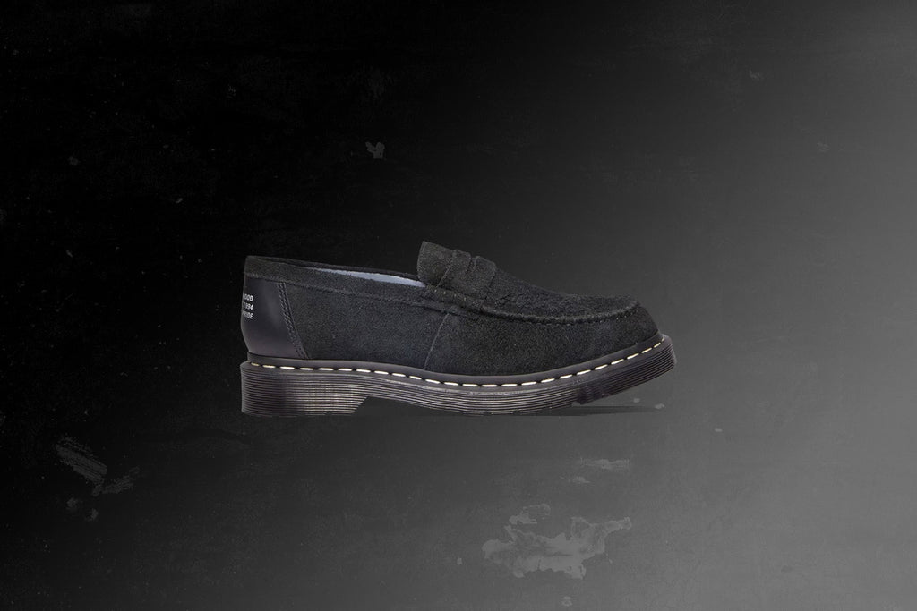 Dr. Martens x Neighborhood Penton Creeper - Black Hairy Suede Smooth