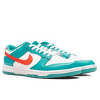 Dunk Low Retro 'Miami Dolphins' - White/Cosmic Clay/Dusty Cactus