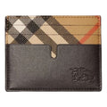 Burberry 26 Tall Pop Check Card Case 'Sand Beige' 81189181