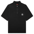 Electron Zip Polo - Black