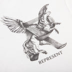 Elegance In Motion T-Shirt - Flat White
