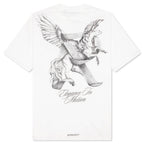 Elegance In Motion T-Shirt - Flat White