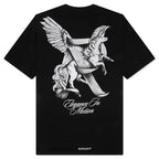 Elegance In Motion T-Shirt - Jet Black