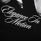 Elegance In Motion T-Shirt - Jet Black