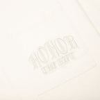 Embroidered Pocket Tee - Bone