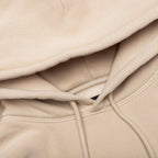 Embroidered Relaxed Hoodie - Sand