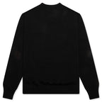 Embroidered Sweater - Black