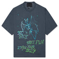 Enjoy Yourself Tee - Vintage Blue