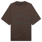 Essentials Kid's S/S Tee - Heather Wood