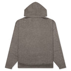 Essentials Knit Hoodie - Heather Grey