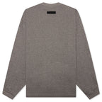 Heavy Long Sleeve Tee - Heather Grey