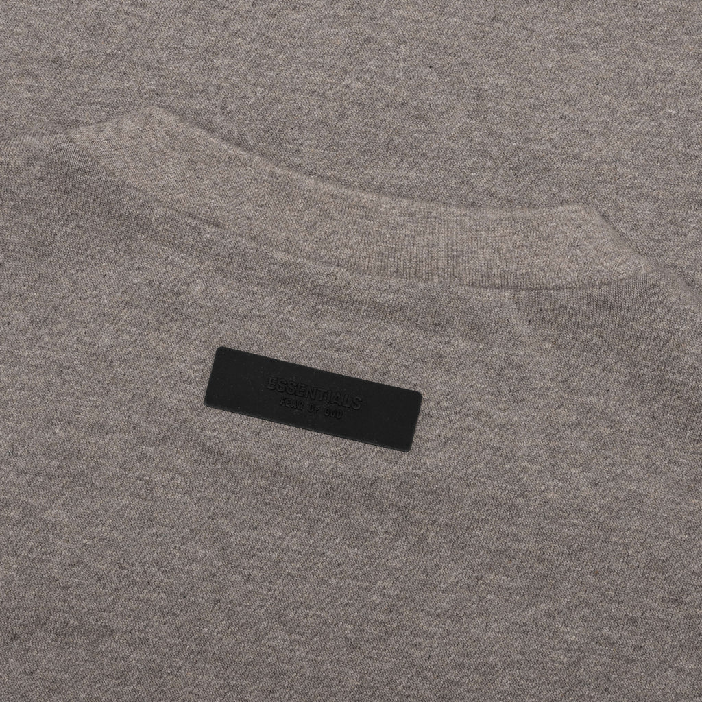 Heavy Long Sleeve Tee - Heather Grey
