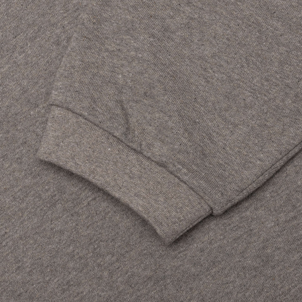 Heavy Long Sleeve Tee - Heather Grey